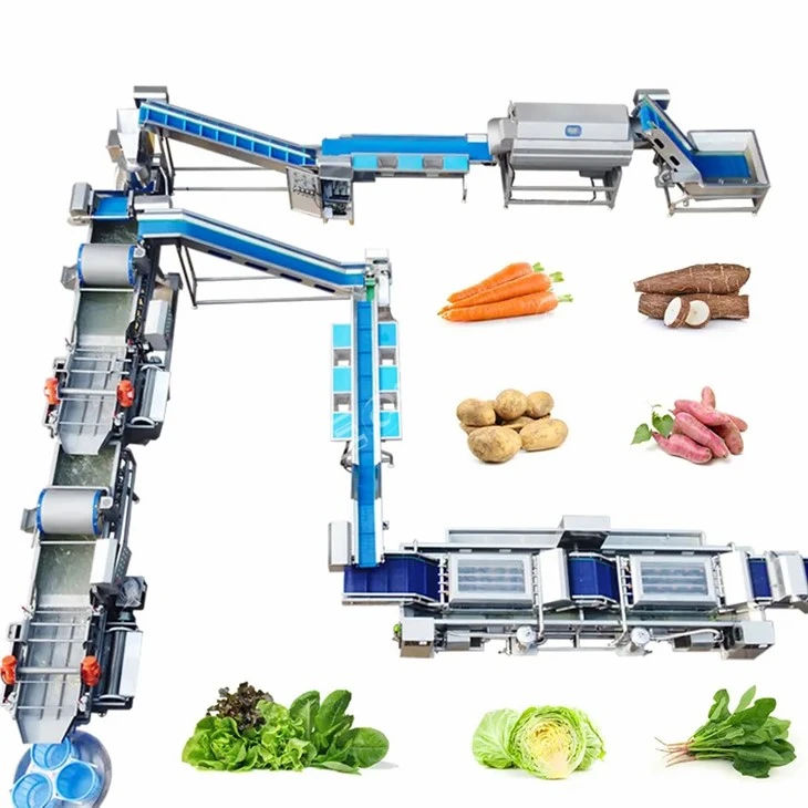 Linie de producție de fructe și legume